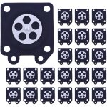 20 pi�ces diaphragme de carburateur pour walbro wa wt wy wz s�rie, kit membrane joint carburateur kit ...