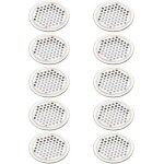 20 pi�ces grille aeration ronde inox grille de ventilation aeration couvercle cercle pour armoire placard ...