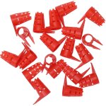 20 pièces reine des abeilles cages petite couverture de protection en plastique des cellules d'abeille ... 20 pièces reine des abeilles cages petite couverture de protection en plastique des cellules d'abeille ...