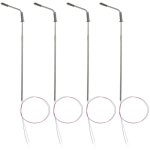 20 pices sries modle ferroviaire 10 cm lampadaire lampadaires ho chelle 1:87 led 3 v lqs08 tte - ...