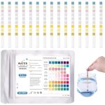 200 pcs bandelettes test 9 - en - 1 pour piscine et spa, eau potable et aquarium, analyse ph, nitrites, ...