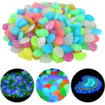 Basetbl - 200 pcs pierres lumineuses colores cailloux fluorescents pour dcoration de jardin aquarium ...