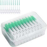200 pi�ces b�tonnet interdentaire, b�ton de fil dentaire, brossettes interdentaires soft silicone brosse ...