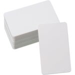 200 pi�ces cartes en papier kraft, jeu de carte vierge 9 cm x 5. 2 cm blanc, karteikarten lernkarten ...