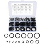 200 pi�ces joints toriques, 15 tailles en caoutchouc, o ring pour plomberie d'�tanch�it� de tuyauterie ...