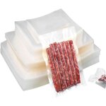 [jamais utilis�] 200 sacs congelation sous vide alimentaire pour machine 10x15 / 10x40 / 15x20 / 20x25cm, ...