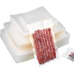 200 sacs congelation sous vide alimentaire pour machine 10x15 / 10x40 / 15x20 / 20x25cm, sans bpa sac ...