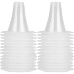 200pcs embouts pour braun thermomtre auriculaires, capuchons couvre filtres de sonde de rechange lentilles ...