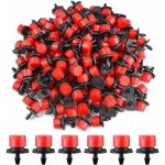 Jamais utilis�]200pcs goutteurs d'irrigation 1 / 4'', r�glables, micro buses de brumisation pour jardins, ...
