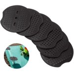 200pcs rondelle pour piquet de fixation, joints d'ancrage au sol en plastique, 3trous rondelle de fixation ...