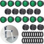 20pcs a�rateurs de robinet, filtre limiteur de d�bit de robinet avec lave linge a�rateur d'�vier � �conomie ...