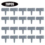 20pcs jardin clture bordure pliante paysage imitation pierre plastique jardin clture pelouse clture ...