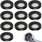 20pcs joint joint en caoutchouc joint de filtre en acier inoxydable joint en caoutchouc joint torique ...