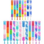 20pi�ces bracelets anti stress enfants pop it fidget toys, bracelet enfant, pop it, goodies anniversaireenfant ...