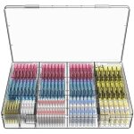 210 pi�ces cosse �lectrique soudure thermor�tractable tube �lectrique borne en cuivre, point de soudure ...