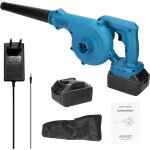 Ej. life - 21v souffleur / aspirateur de feuilles sans fil , 98m / s, 5. 8kpa, aspirateur de feuilles ...