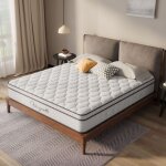 22 cm matelas boxtop ressorts ensach�s mousse m�moire 7 zones 120x190 cm