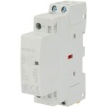 220v / 230v 16a ac contacteur domestique 2p 2no contacteur courant alternatif de mnage din sur rail ...