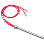 220v 280w - bougie allumage pellet 3 / 8 pouce 140 150 160 170 180 mm - resistance allumage poele a granule ...