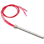220v 280w - bougie allumage pellet 3 / 8 pouce 140 150 160 170 180 mm - resistance allumage poele a granule ...