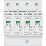 Rosvola - 220v parafoudre triphas� 4p 40ka house surge din rail protecteur basse tension parafoudre pour ...