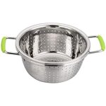 22x19. 5x10cm acier inoxydable profond passoire cp72 micro - perfor� m�tal passoire alimentaire avec ...