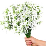 24 bouquets fleurs artificielles ext�rieur r�sistant uv, d�coration jardin / porche / jardini�re