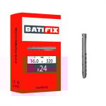 24 fixations radiateur consoles  frapper 16x320mm batifix