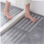 24 pièces(2 x 38cm) autocollants antidérapants autocollants de douche bandes de sécurité pour le bain ... 24 pièces(2 x 38cm) autocollants antidérapants autocollants de douche bandes de sécurité pour le bain ...