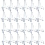 24 pi�ces presentoir supports acrylique pour collection, support carte pour pokemon, support de carte ...