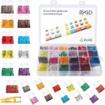 240 pices assortis voiture fusible  lame voiture, standard & mini 2a / 3a / 5a / 7, 5a / 10a / 15a ...