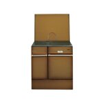 Godin - 240162000873 - cuisinière bois arpège 75cm 10kw buches 50cm brun fonce de 240162brunfoncepoli ... Godin - 240162000873 - cuisinière bois arpège 75cm 10kw buches 50cm brun fonce de 240162brunfoncepoli ...