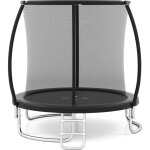 244 / 305 / 366 cm trampoline exterieur enfant, trampoline fitness avec filet s�curit�, �chelle, structure ...