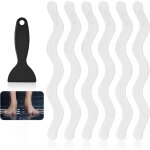 24pcs adh�sif antid�rapant bain&doucheautocollants de douche antid�rapants, autocollants de douche bandes ...