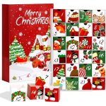 24pcs calendrier de l'avent bo�te compte � rebours no�l bo�te aveugle jouet decorations ornement cadeaux ...