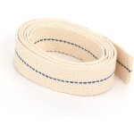 25 mm 100 % coton naturel m�che de lampe plate pour br�leur � huile lampe � huile avec p�trole purifi� ...