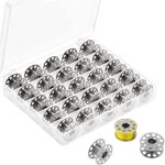 25 pcs canette metal machine a coudre, canette machine a coudre, canettes de couture, machine � coudre ...