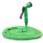 25ft tuyau d'arrosage extensible - tuyau d'eau flexible et lger, buse de pulvrisation  7 fonctions, ...