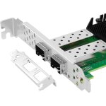 25gb carte réseau pcie avec chipset intel e810 - xxvam2, 25gbe adaptateur ethernet pcie 4. 0 x8 à 2 ports ... 25gb carte réseau pcie avec chipset intel e810 - xxvam2, 25gbe adaptateur ethernet pcie 4. 0 x8 à 2 ports ...