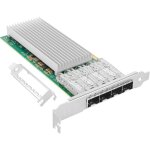 25gb carte réseau pcie avec chipset intel e810 - xxvam4, 25gbe adaptateur ethernet pcie 4. 0 x16 à 4 ... 25gb carte réseau pcie avec chipset intel e810 - xxvam4, 25gbe adaptateur ethernet pcie 4. 0 x16 à 4 ...