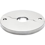 Pepte - 26mm (3 / 4') collier parties chrom robinet couverture trou robinet acier rose