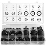 279pcs / kit 18 tailles caoutchouc o - ring assortiment kit, noir o ring joints d'�tanch�it� hydraulique ...