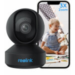 2k + 5mp ptz camra surveillance 2, 4 / 5ghz wifi interieur, zoom 3x, audio bidirectionnel pour bb ...