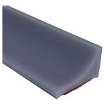 2m gris barriere douche et syst�me de r�tention silicone, anti d�bordement seuil de douche barrage d'eau ...