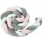 2m tour de lit coussin serpent coussin tresse pare - chocs velours protection bebe cloture en tissu anti ...
