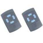 2pack commande � distance de garage hsm4 868 avec , xu, 4 boutons couleur bleue remplacer, xu, les �metteurs ...