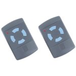 2pack tlcommande de garage sdre hsm4 868 mhz avec 4 boutons couleur bleue remplacer les metteurs hormann ...