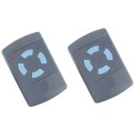 2pack t�l�commande de garage sdre hsm4 868 mhz avec 4 boutons couleur bleue remplacer les �metteurs hormann ...