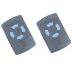 2pack tlcommande de garage sdre hsm4 868 mhz avec 4 boutons couleur bleue remplacer les metteurs hormann ...