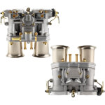2pcs 2 barrel carb carburetor carburateur pour vw fiat porsche 40 idf